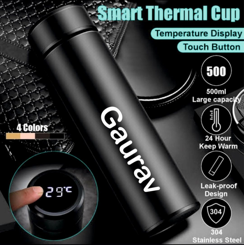 Customised Smart Temperature Flask For Your Loved 