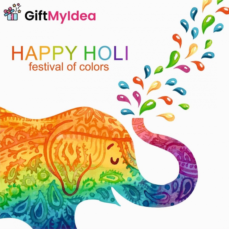 Wishing You A Very Happy Holi To 